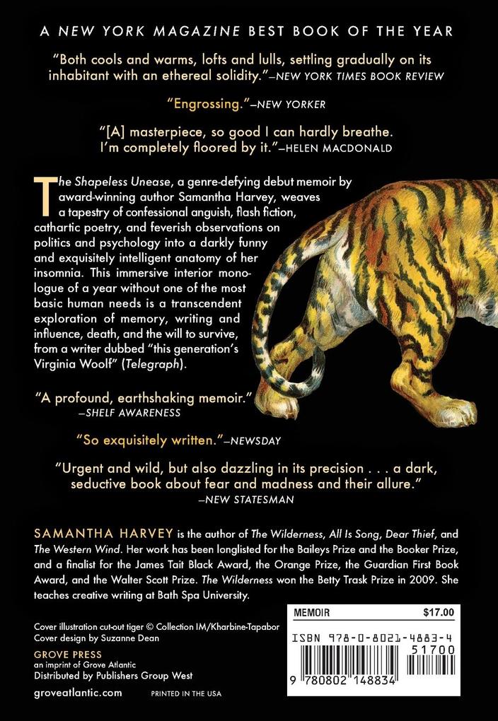 Weitere Ansicht: The Shapeless Unease | Samantha Harvey