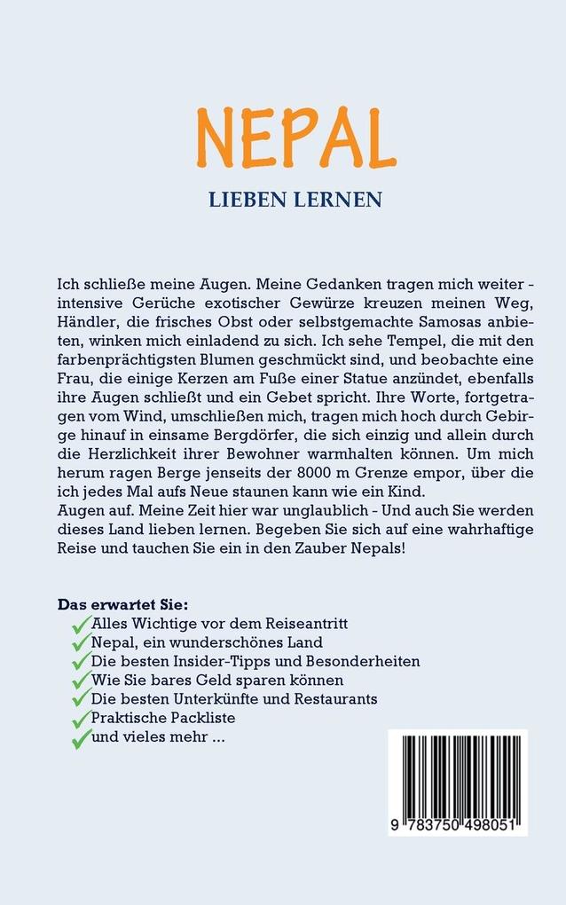 Weitere Ansicht: Nepal lieben lernen: Der perfekte Reiseführer für einen unvergesslichen Aufenthalt in Nepal inkl. Insider-Tipps und Packliste | Katharina Blumberg