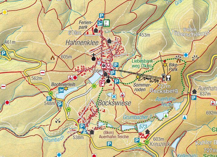 Weitere Ansicht: Wanderkarte Der Westliche Harz 1:50.000 | André Markgraf, Mario Engelhardt