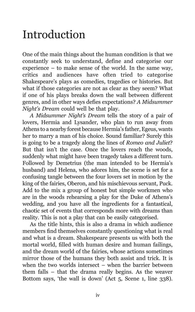 Weitere Ansicht: A Midsummer Night's Dream | William Shakespeare, Collins Gcse
