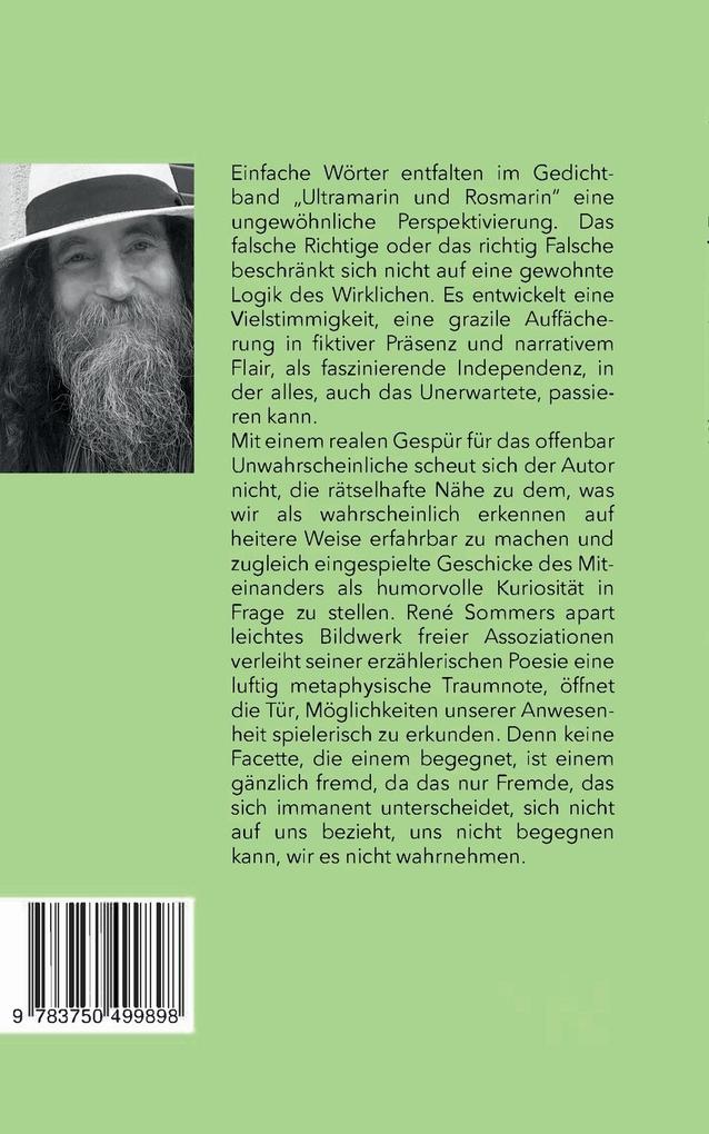 Weitere Ansicht: Ultramarin und Rosmarin | René Sommer