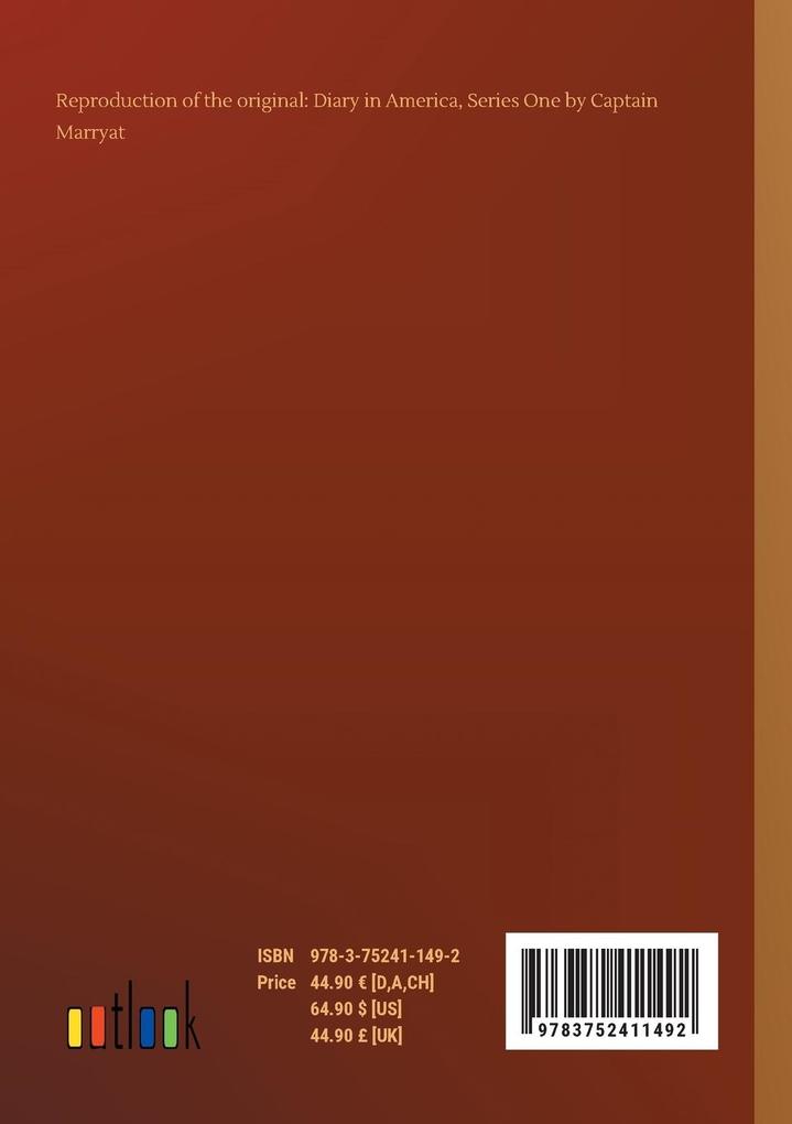 Weitere Ansicht: Diary in America, Series One | Captain Marryat
