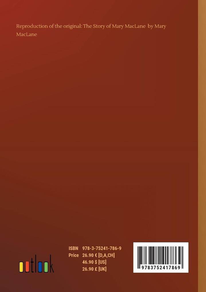 Weitere Ansicht: The Story of Mary MacLane | Mary Maclane