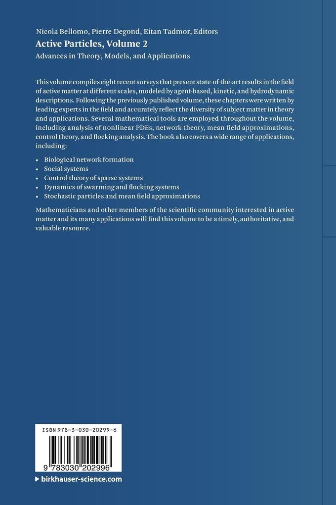 Weitere Ansicht: Active Particles, Volume 2