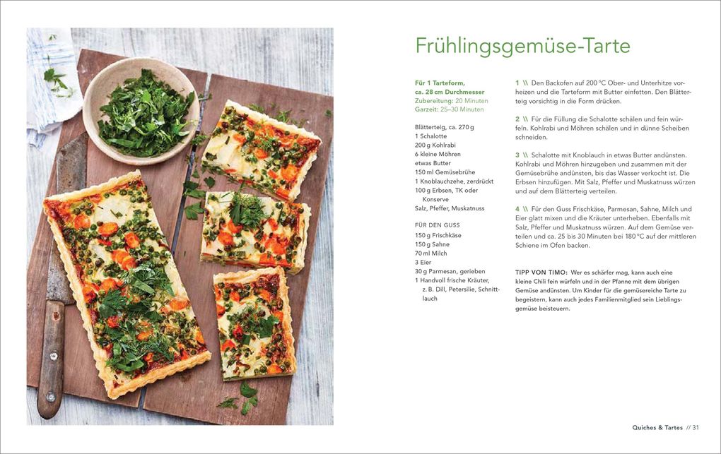 Weitere Ansicht: Familienrezepte mit Fertig-Blätterteig: schnell, gesund und lecker. Das Kochbuch mit Rezepten für Große und Kleine. Gut kochen für die ganze Familie | Christine Sinnwell-Backes, Timo Backes