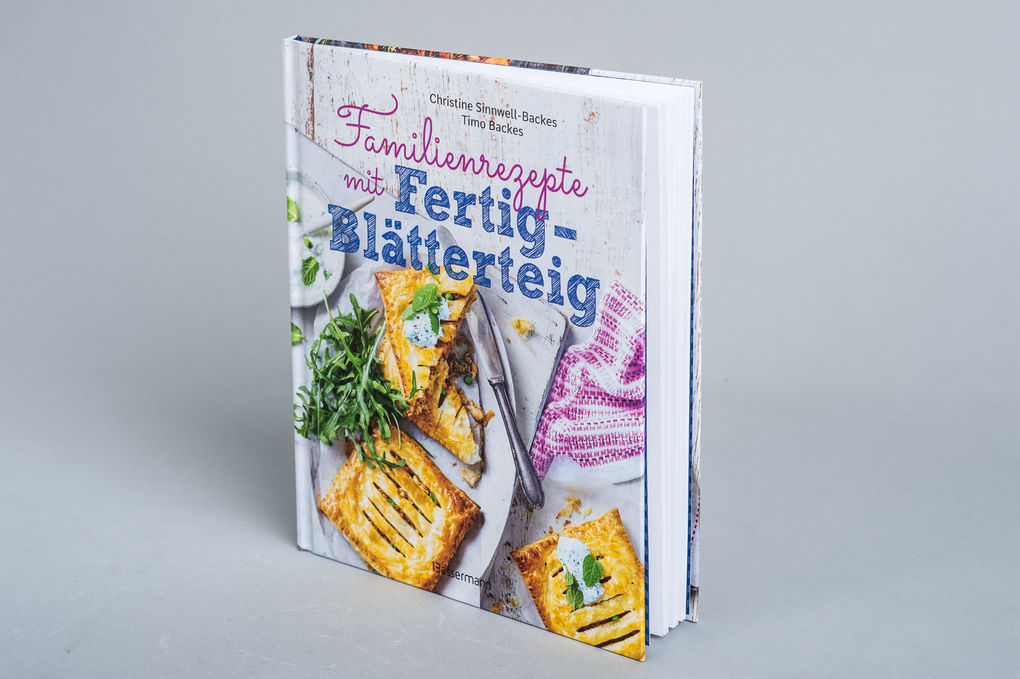 Weitere Ansicht: Familienrezepte mit Fertig-Blätterteig: schnell, gesund und lecker. Das Kochbuch mit Rezepten für Große und Kleine. Gut kochen für die ganze Familie | Christine Sinnwell-Backes, Timo Backes