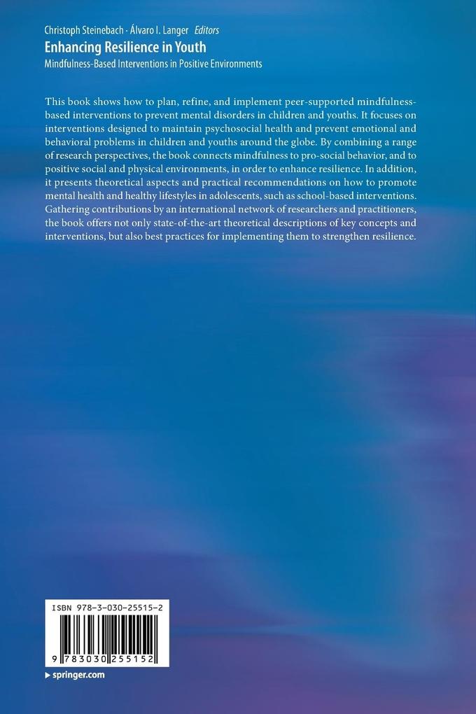 Weitere Ansicht: Enhancing Resilience in Youth