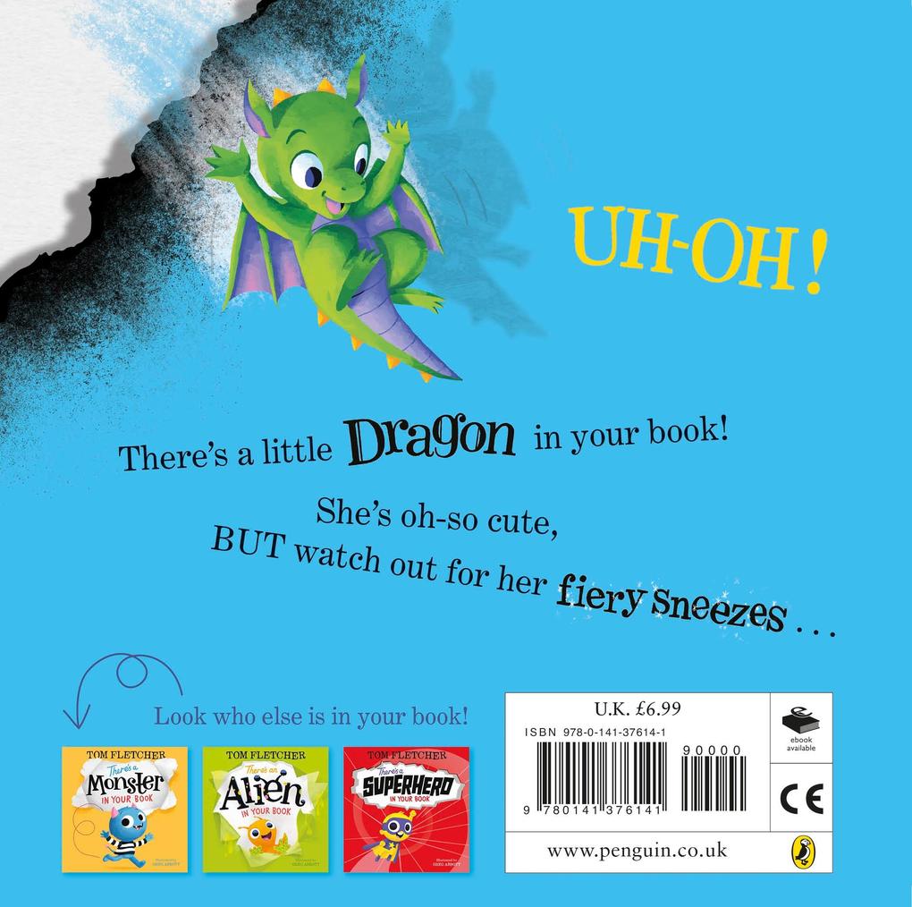 Weitere Ansicht: There's a Dragon in Your Book | Tom Fletcher