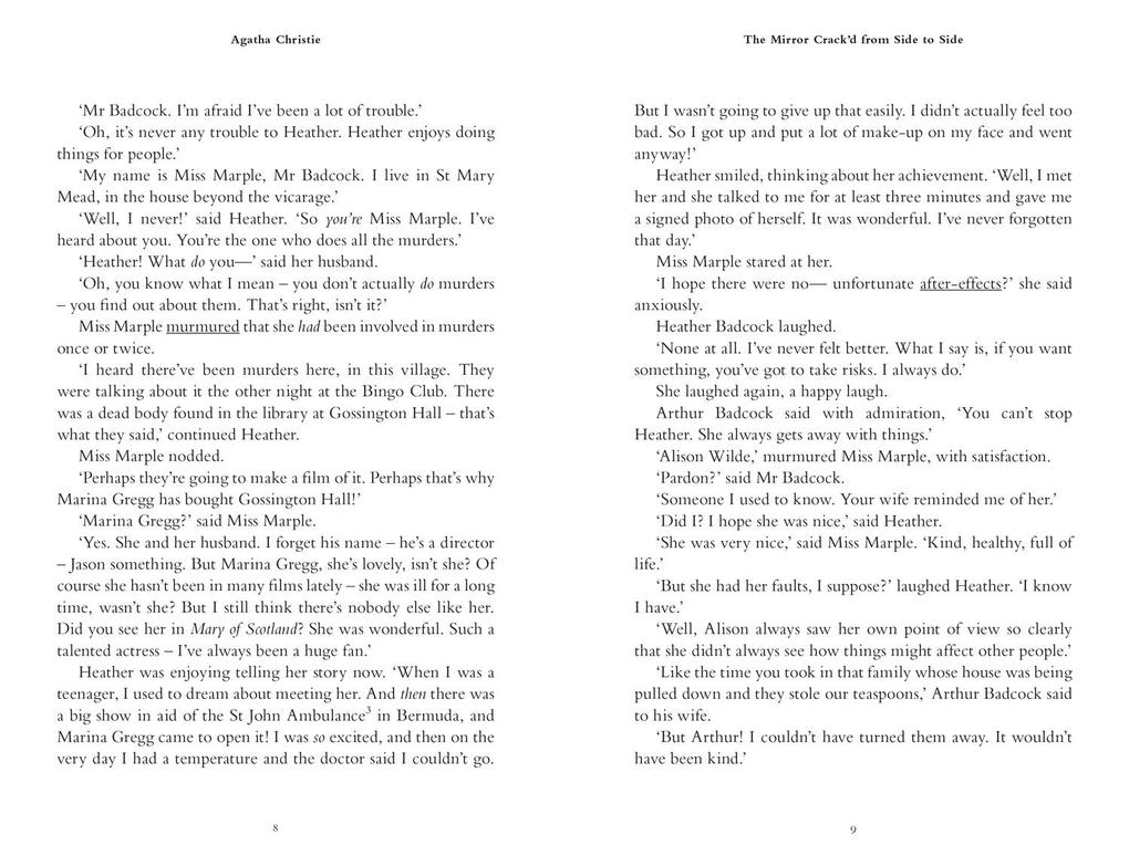 Weitere Ansicht: The mirror crack'd from side to side | Agatha Christie