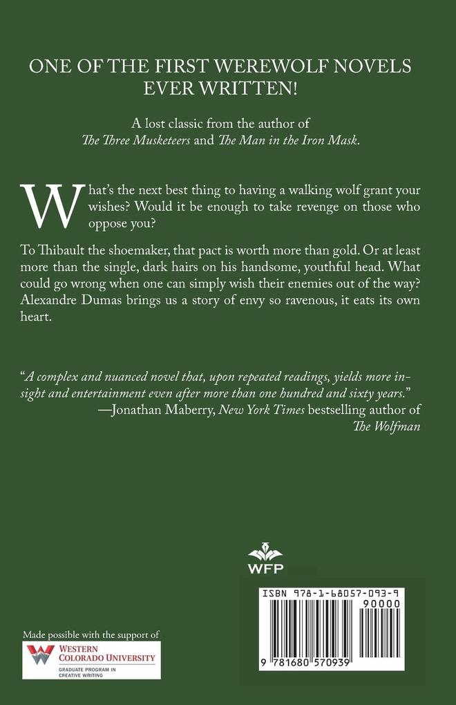Weitere Ansicht: The Wolf Leader | Alexandre Dumas
