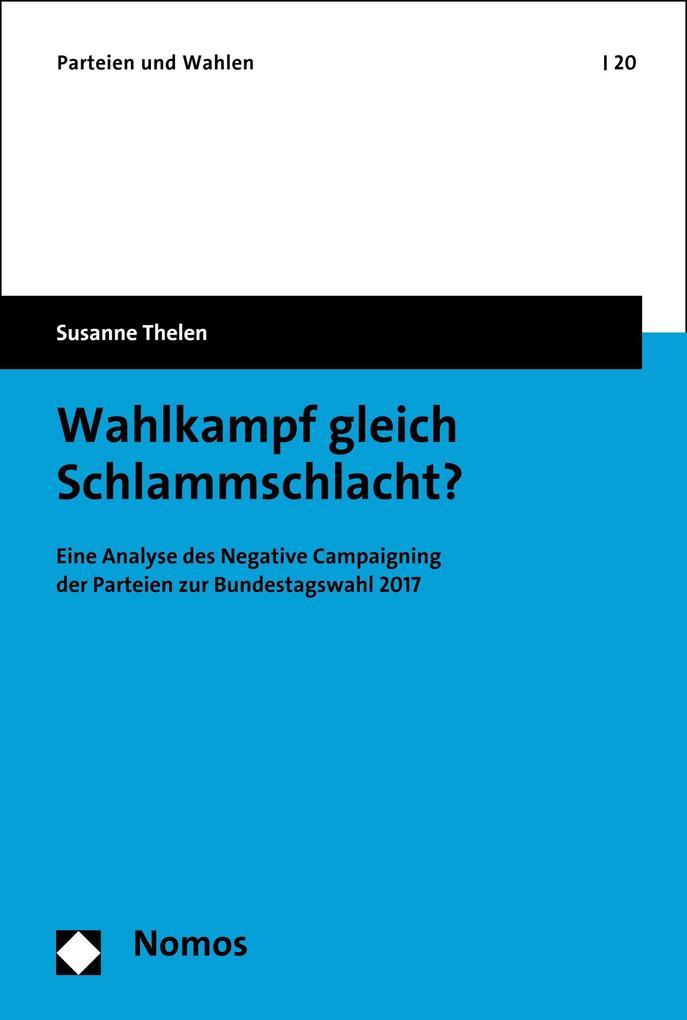 Produktbild: Wahlkampf gleich Schlammschlacht? | Susanne Thelen