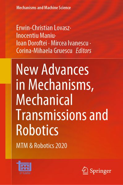 Produktbild: New Advances in Mechanisms, Mechanical Transmissions and Robotics