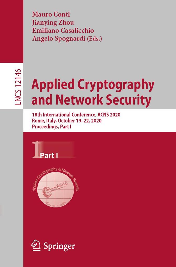 Produktbild: Applied Cryptography and Network Security
