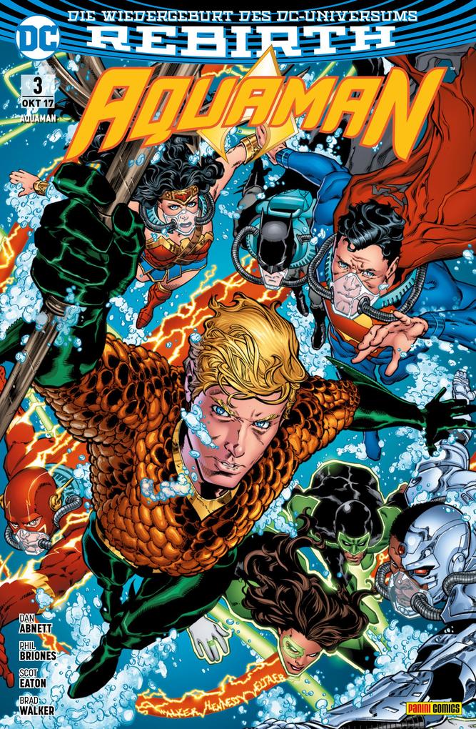 Produktbild: Aquaman - Bd. 3 (2. Serie): Die Flut | Dan Abnett