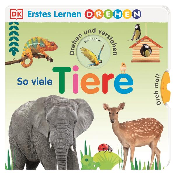 Produktbild: Erstes Lernen Drehen. So viele Tiere
