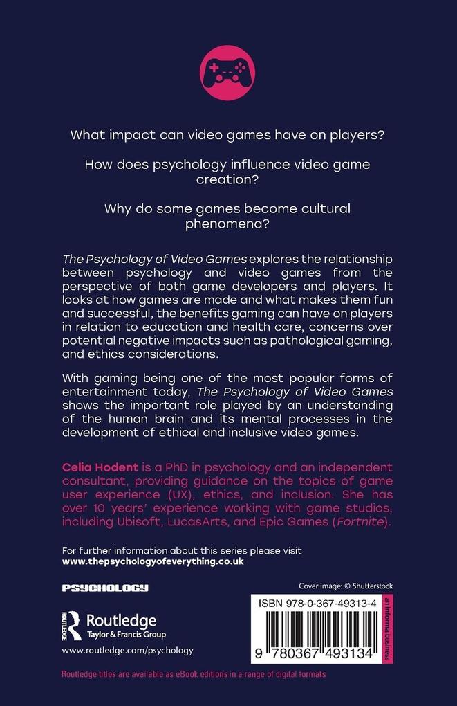Weitere Ansicht: The Psychology of Video Games | Celia Hodent