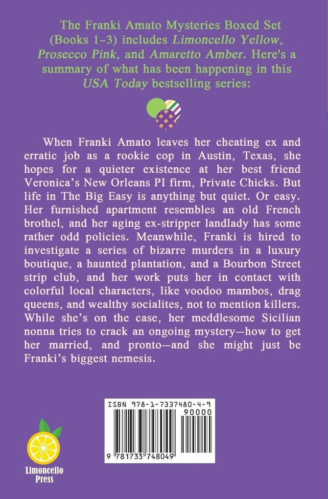 Weitere Ansicht: Franki Amato Mysteries Box Set | Traci Andrighetti