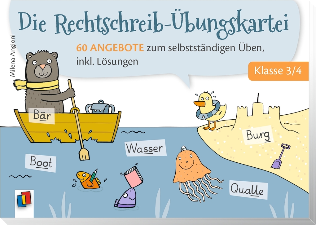 Weitere Ansicht: Die Rechtschreib-Übungskartei - Klasse 3/4 | Milena Angioni