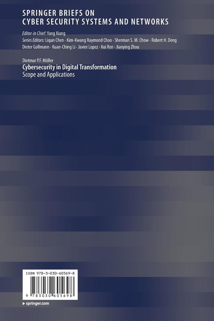 Weitere Ansicht: Cybersecurity in Digital Transformation | Dietmar P.F. Möller