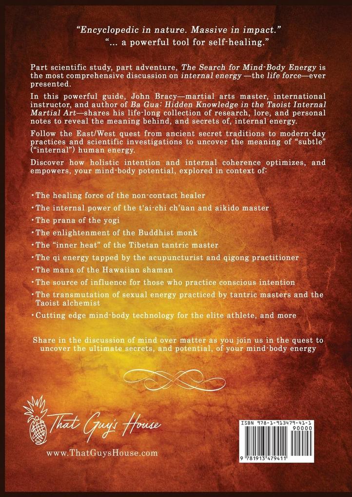 Weitere Ansicht: The Search for Mind-Body Energy | John Bracy