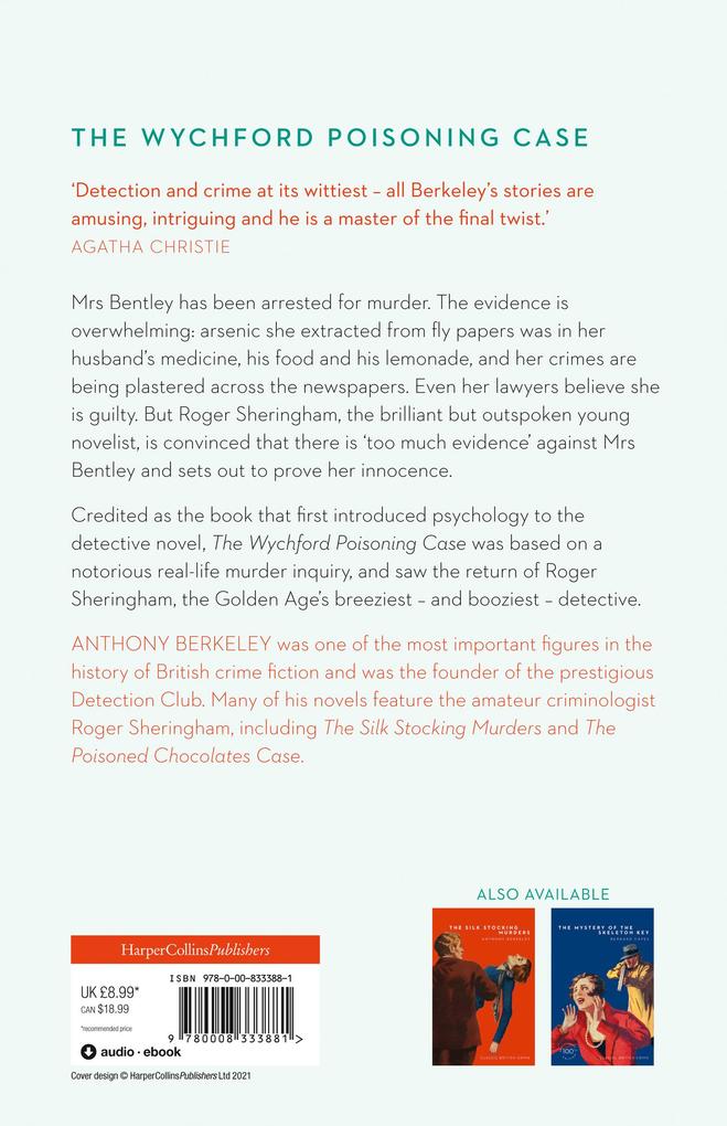 Weitere Ansicht: The Wychford Poisoning Case | Anthony Berkeley