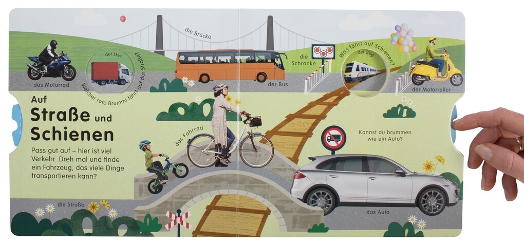 Weitere Ansicht: Erstes Lernen Drehen. So viele Fahrzeuge