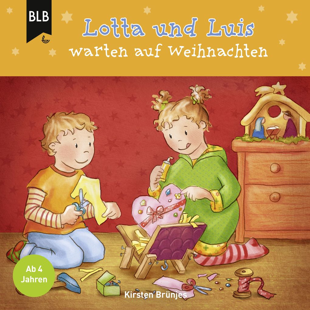 Produktbild: Lotta und Luis warten auf Weihnachten | Kirsten Brünjes