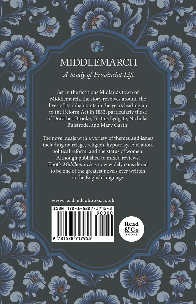 Weitere Ansicht: Middlemarch - A Study of Provincial Life | George Eliot