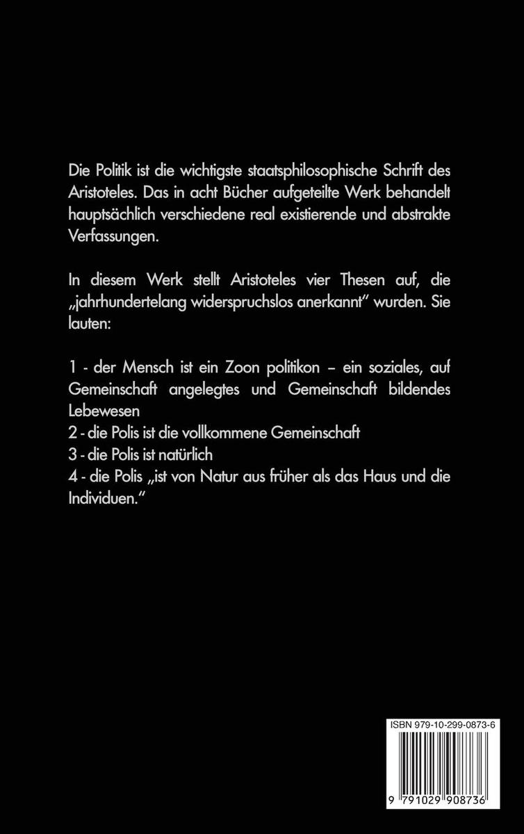 Weitere Ansicht: Politik | Aristoteles