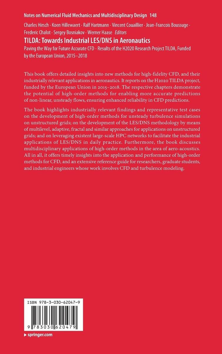 Weitere Ansicht: TILDA: Towards Industrial LES/DNS in Aeronautics