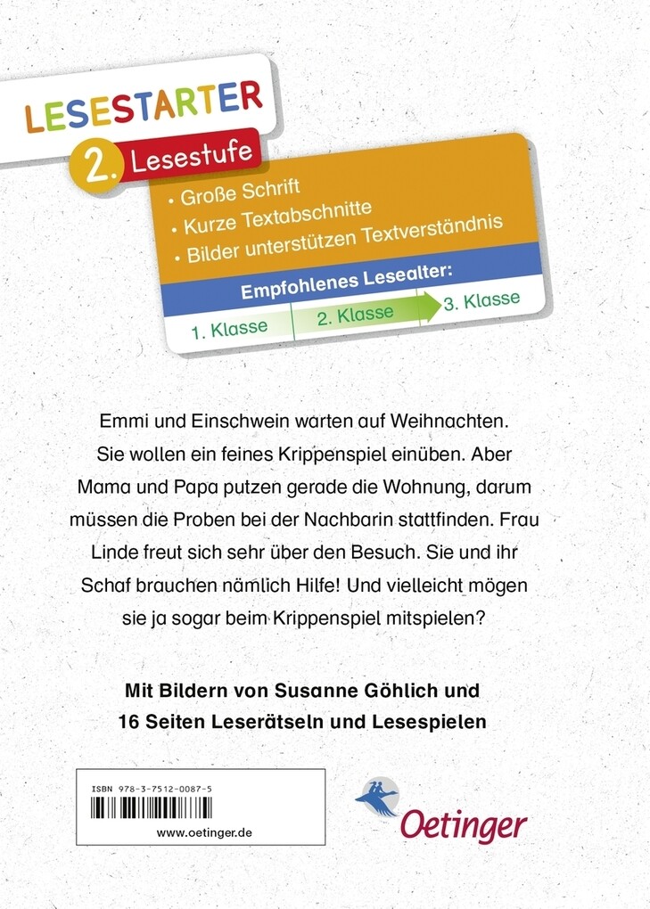 Weitere Ansicht: Emmi & Einschwein. Fröhliche Schweinachten! | Anna Böhm
