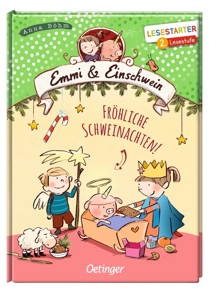 Weitere Ansicht: Emmi & Einschwein. Fröhliche Schweinachten! | Anna Böhm