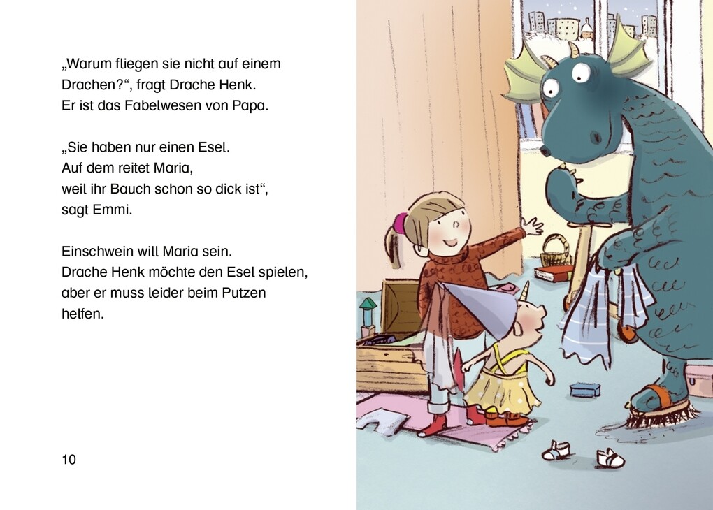 Weitere Ansicht: Emmi & Einschwein. Fröhliche Schweinachten! | Anna Böhm