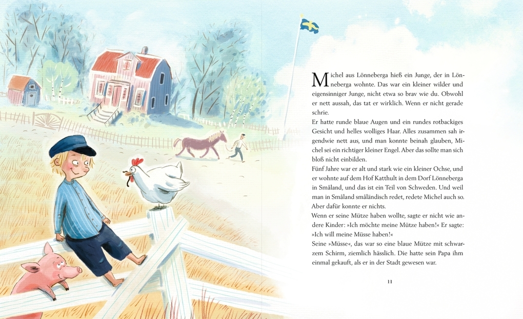 Weitere Ansicht: Michel aus Lönneberga 1. Michel in der Suppenschüssel | Astrid Lindgren