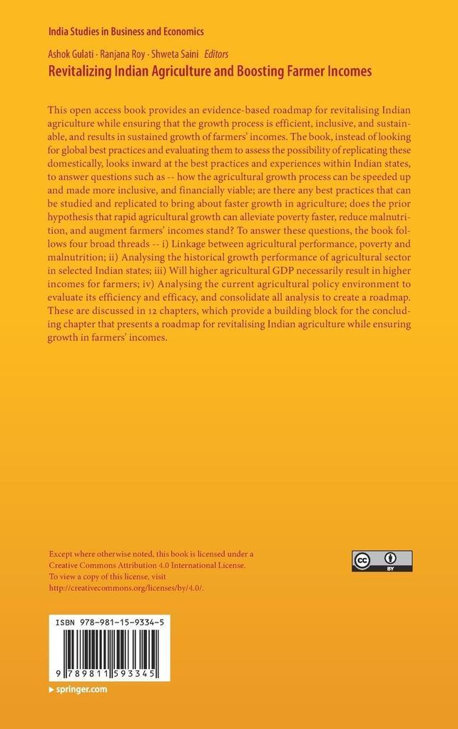 Weitere Ansicht: Revitalizing Indian Agriculture and Boosting Farmer Incomes