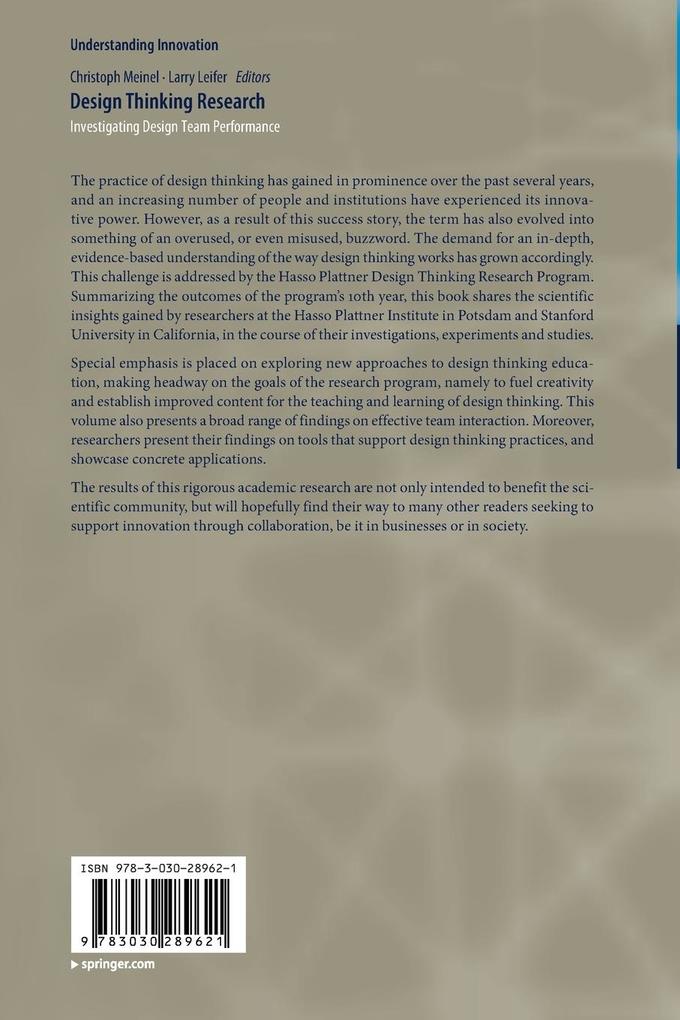 Weitere Ansicht: Design Thinking Research