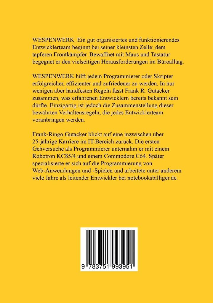Weitere Ansicht: WESPENWERK | Frank-Ringo Gutacker