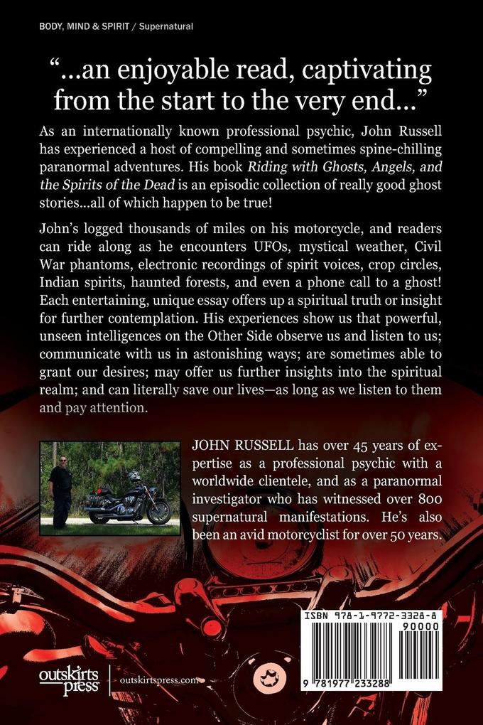 Weitere Ansicht: Riding with Ghosts, Angels, and the Spirits of the Dead | John Russell