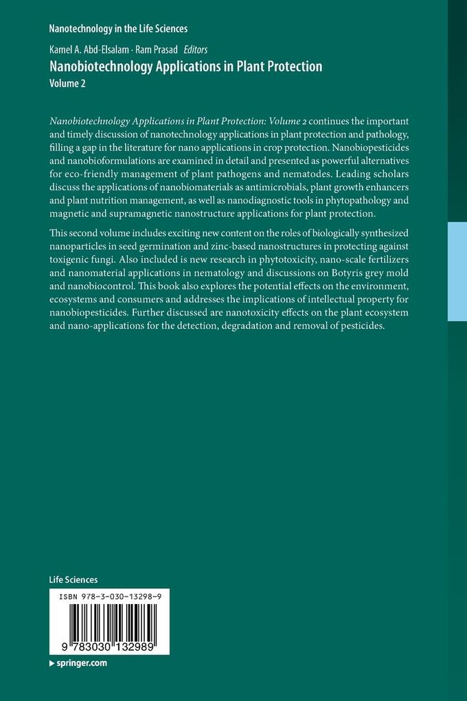 Weitere Ansicht: Nanobiotechnology Applications in Plant Protection