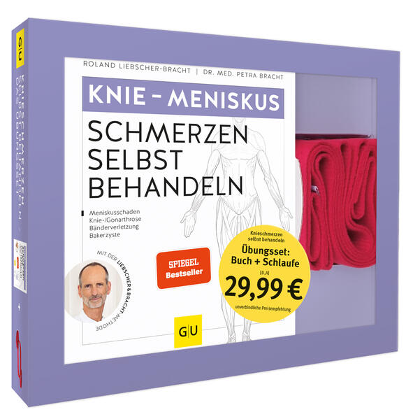 Produktbild: Knie - Meniskusschmerzen selbst behandeln | Roland Liebscher-Bracht, Petra Bracht