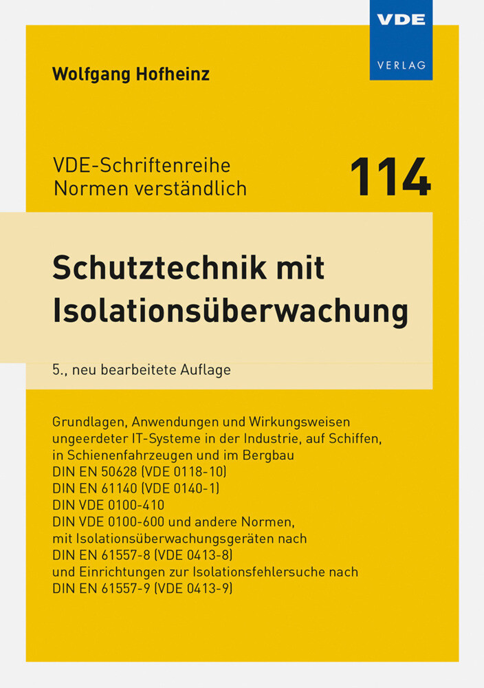 Produktbild: Schutztechnik mit Isolationsüberwachung | Wolfgang Hofheinz