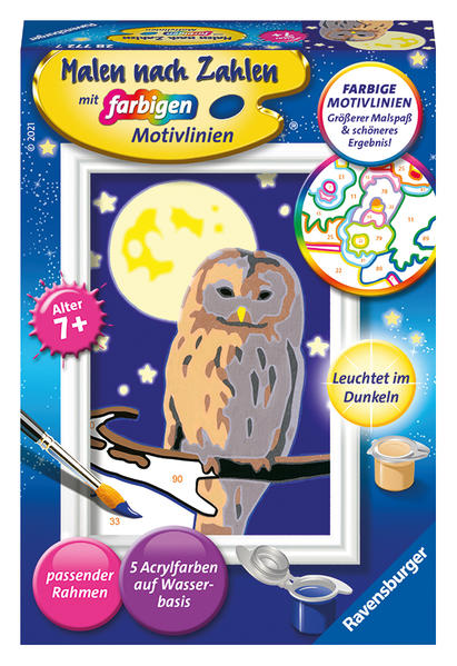 Produktbild: Ravensburger - Malen nach Zahlen - Nachteule