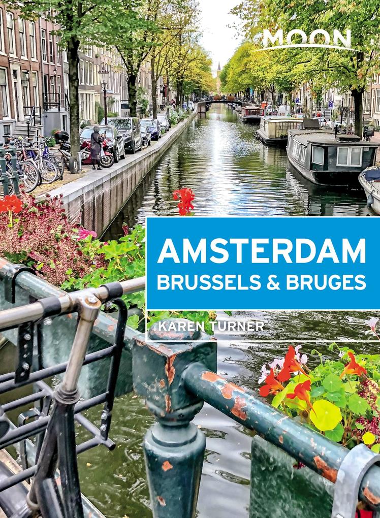 Produktbild: Moon Amsterdam, Brussels & Bruges | Karen Turner