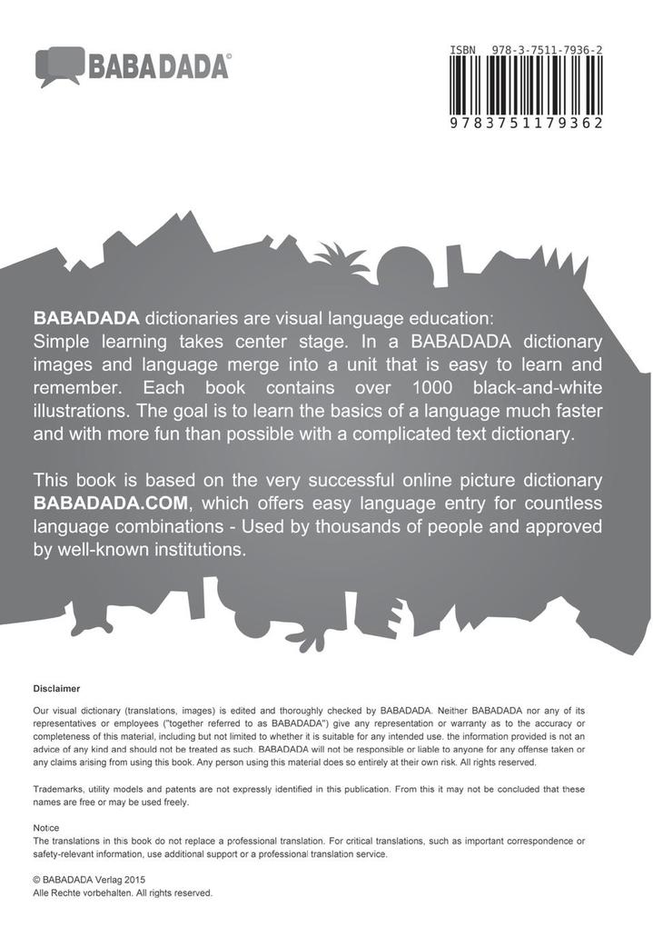 Weitere Ansicht: Russian (in cyrillic script) - Nederlands met lidwoorden, visual dictionary, BW | Babadada Gmbh