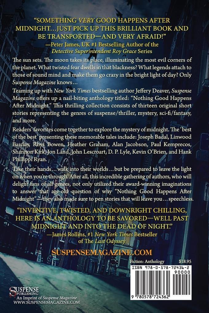 Weitere Ansicht: Nothing Good Happens After Midnight | Jeffery Deaver, Heather Graham, John Lescroart