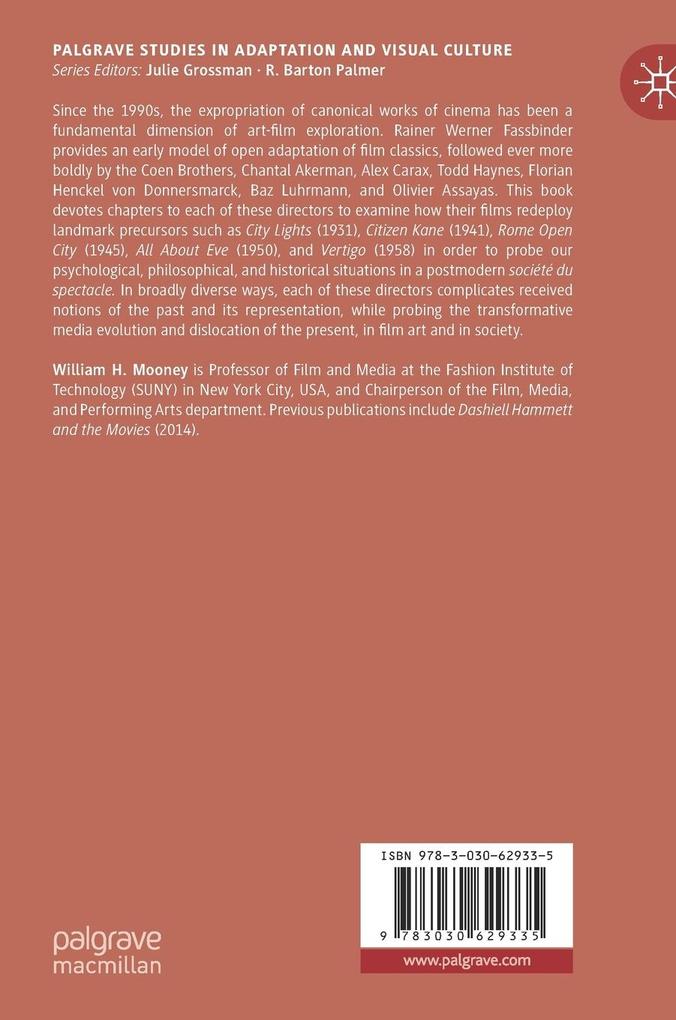 Weitere Ansicht: Adaptation and the New Art Film | William H. Mooney