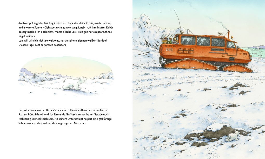 Weitere Ansicht: Kleiner Eisbär. Lars und die Pandabären | Hans de Beer