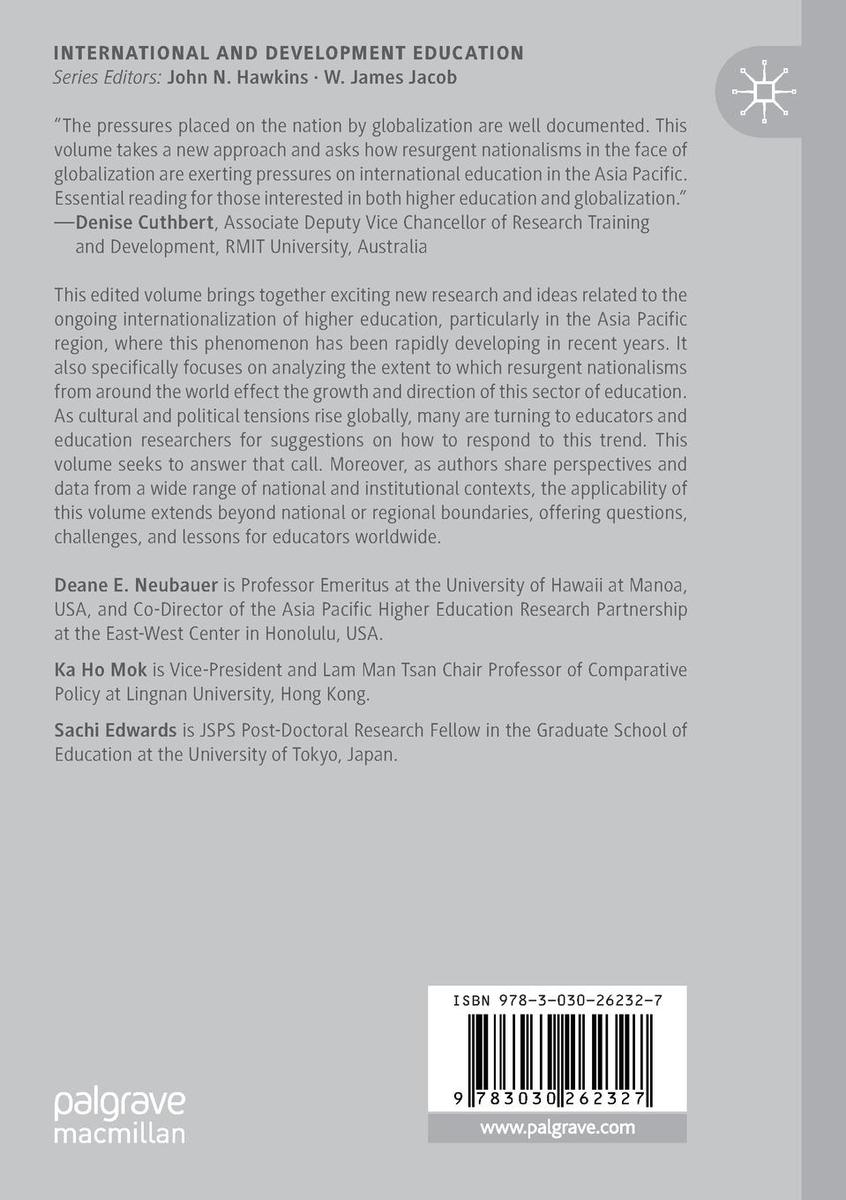 Weitere Ansicht: Contesting Globalization and Internationalization of Higher Education