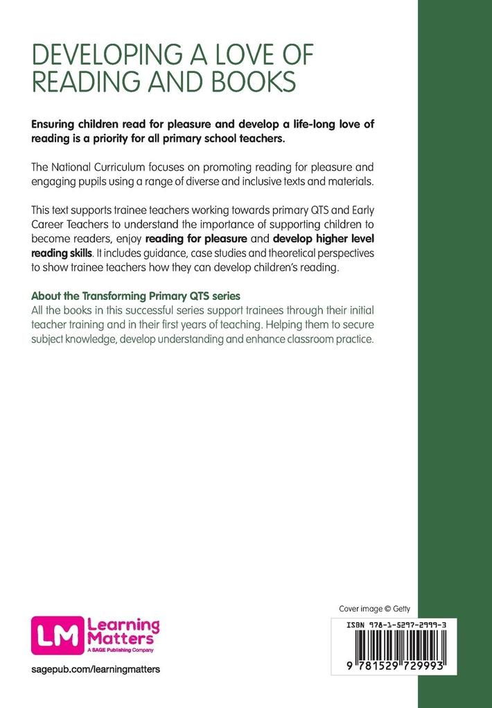 Weitere Ansicht: Developing a Love of Reading and Books | Angela Gill, Megan Stephenson, David Waugh