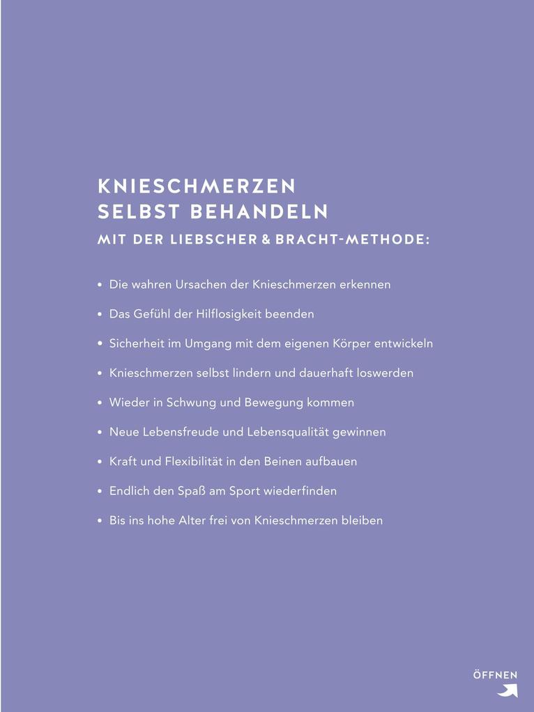 Weitere Ansicht: Knie - Meniskusschmerzen selbst behandeln | Roland Liebscher-Bracht, Petra Bracht